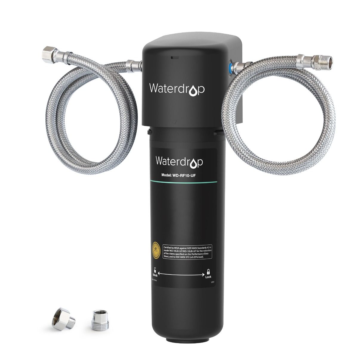 Waterdrop Ultrafiltration 10UA-UF UnderSink Water Filter, Direct Connect Filtration System