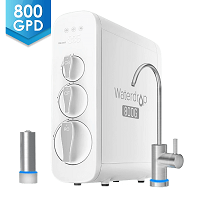 Waterdrop reverse osmosis water filter with UV sterilizer